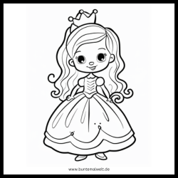Prinzessin und Prinz - Märchenhafte Ausmalbilder zum Träumen